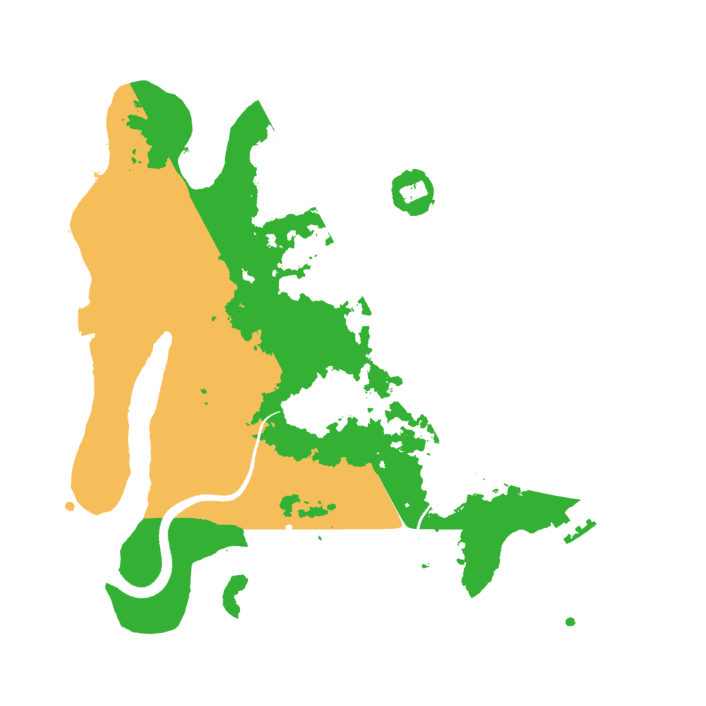 Biome Rust Map: Procedural Map, Size: 3000, Seed: 1855942185