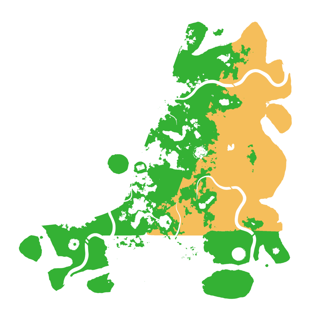 Biome Rust Map: Procedural Map, Size: 4250, Seed: 1382047210