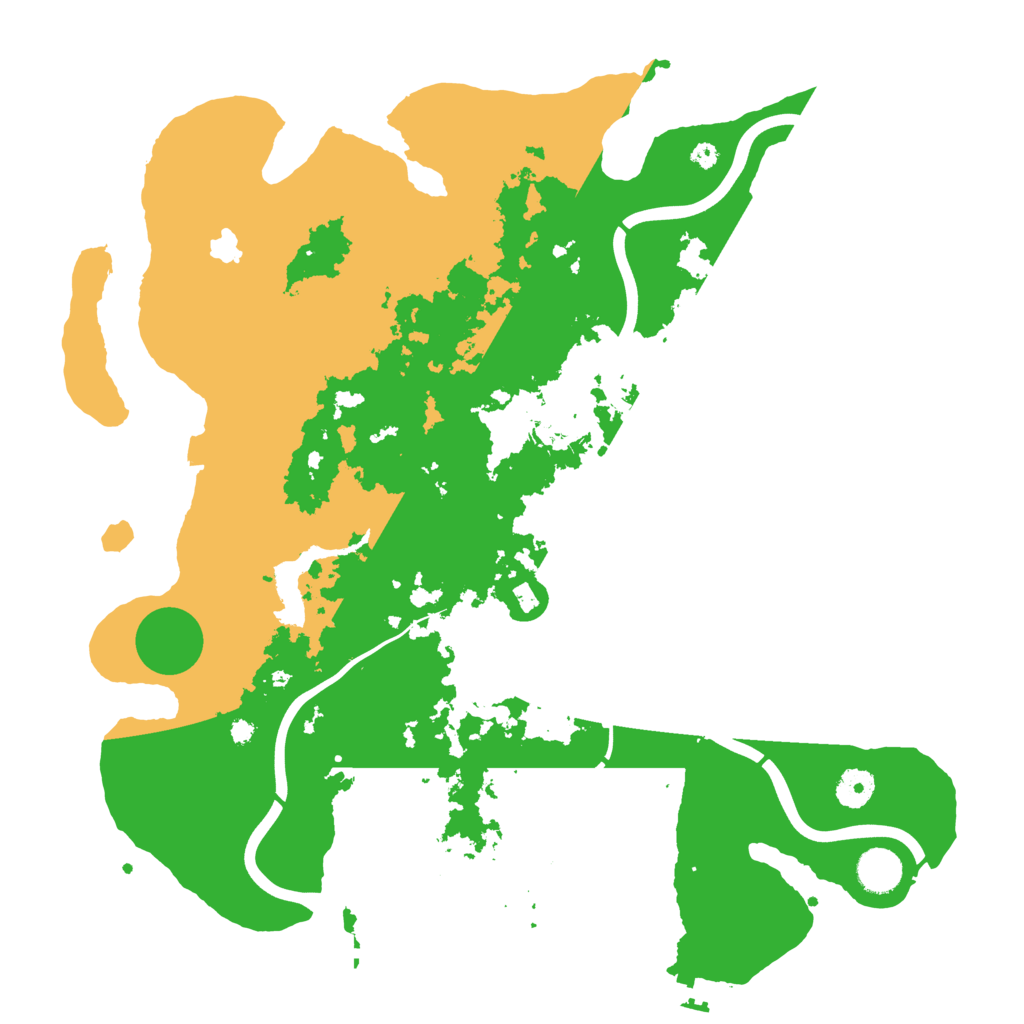 Biome Rust Map: Procedural Map, Size: 4000, Seed: 1971257291