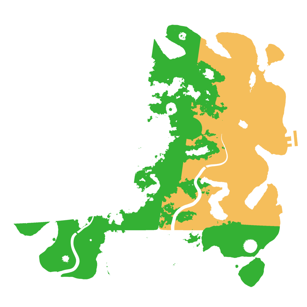 Biome Rust Map: Procedural Map, Size: 4000, Seed: 383480747