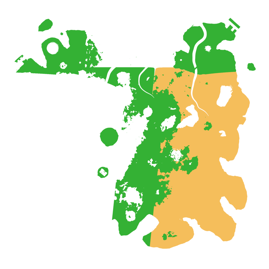 Biome Rust Map: Procedural Map, Size: 4000, Seed: 567652855