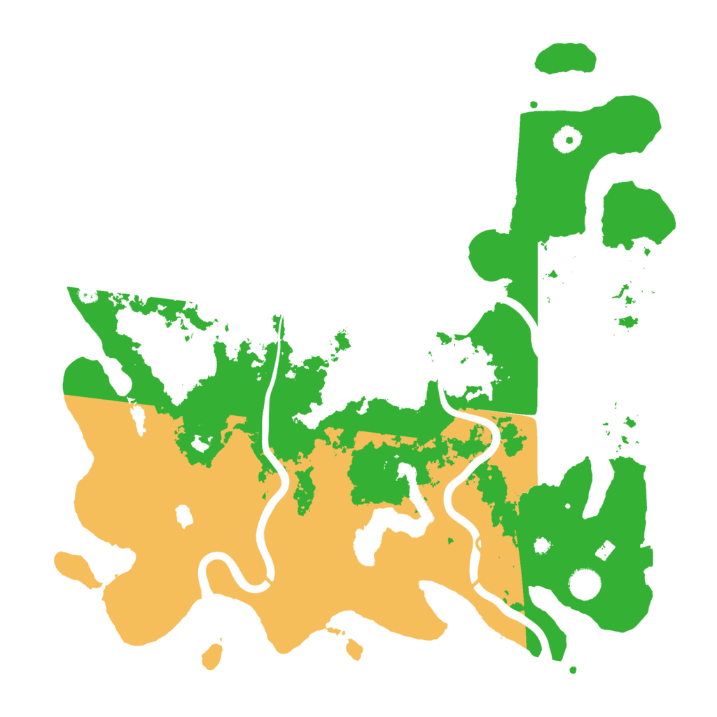 Biome Rust Map: Procedural Map, Size: 4000, Seed: 1272268568