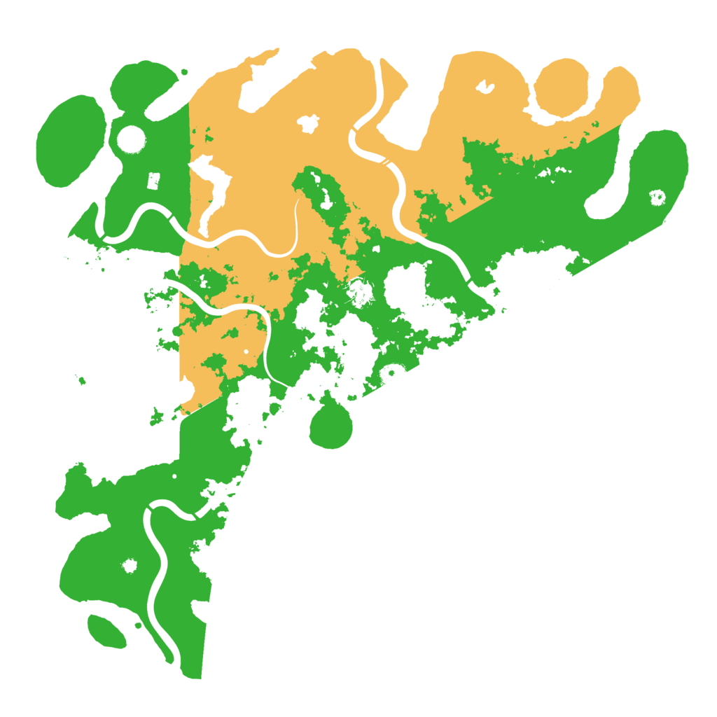 Biome Rust Map: Procedural Map, Size: 4500, Seed: 1092526978