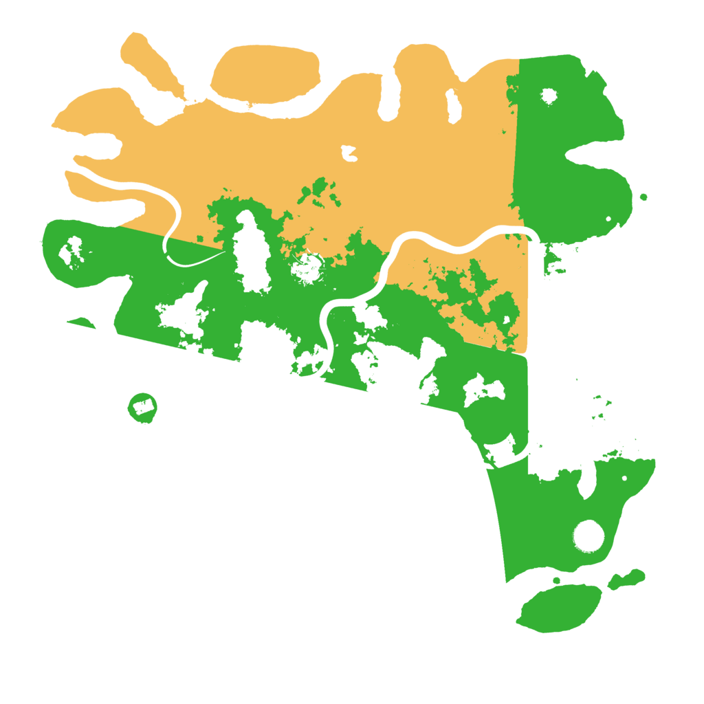 Biome Rust Map: Procedural Map, Size: 4000, Seed: 477113355