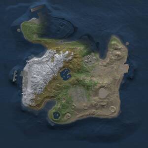 Thumbnail Rust Map: Procedural Map, Size: 2000, Seed: 531359, 6 Monuments