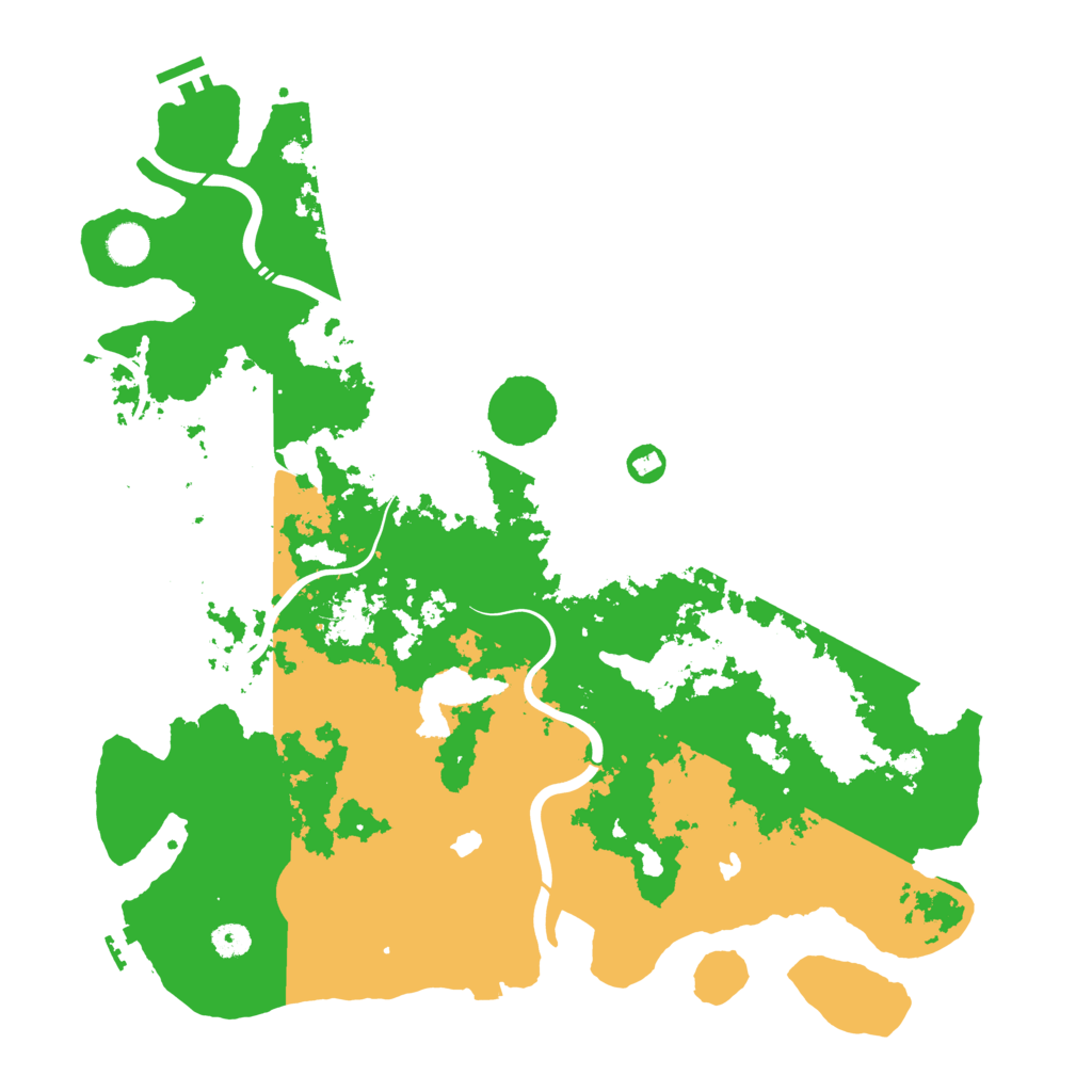 Biome Rust Map: Procedural Map, Size: 4500, Seed: 1427372100