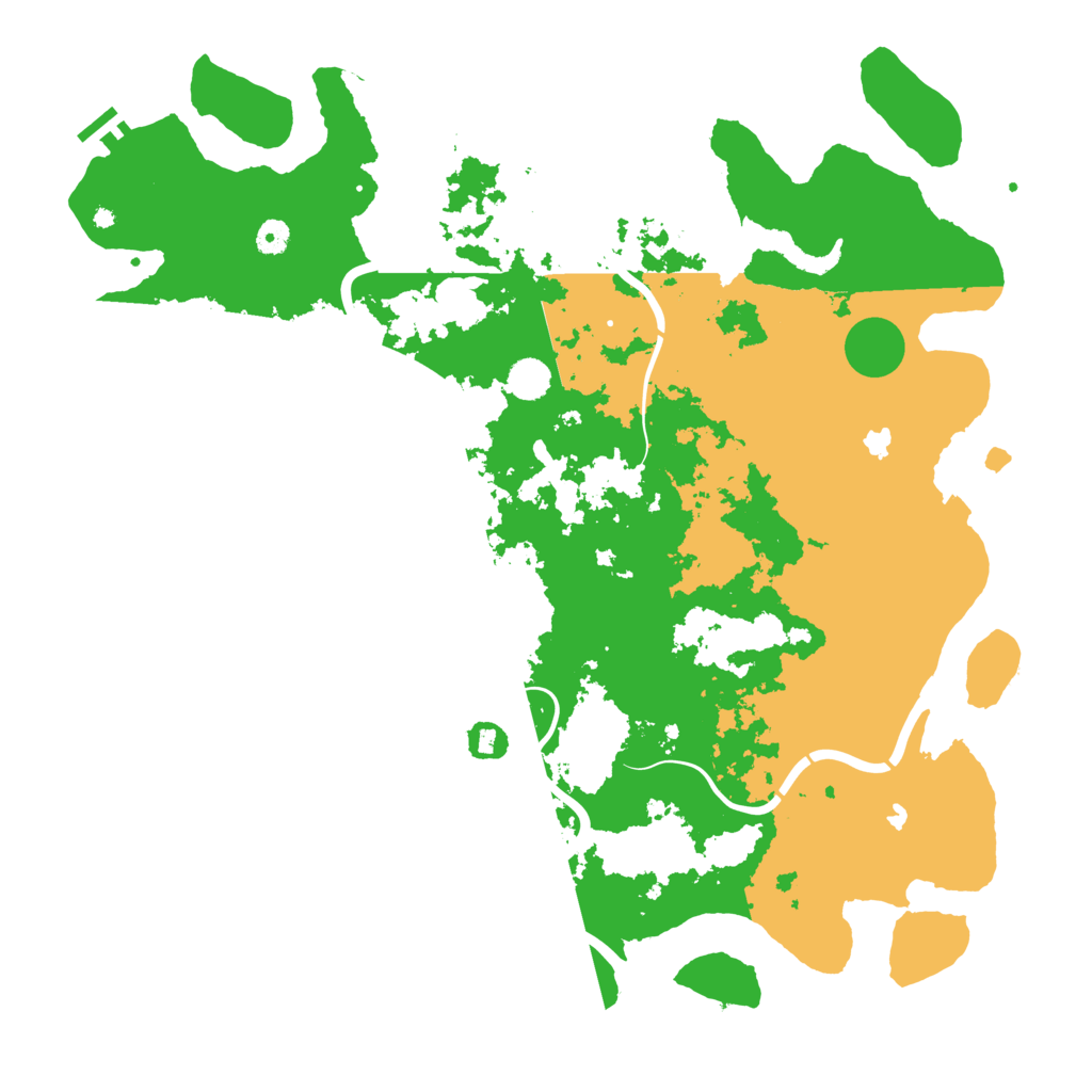 Biome Rust Map: Procedural Map, Size: 4799, Seed: 389235459