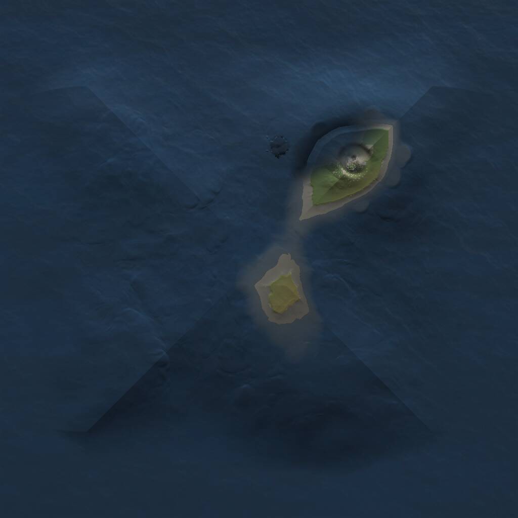 Rust Map: Procedural Map, Size: 1000, Seed: 972454108, 1 Monuments