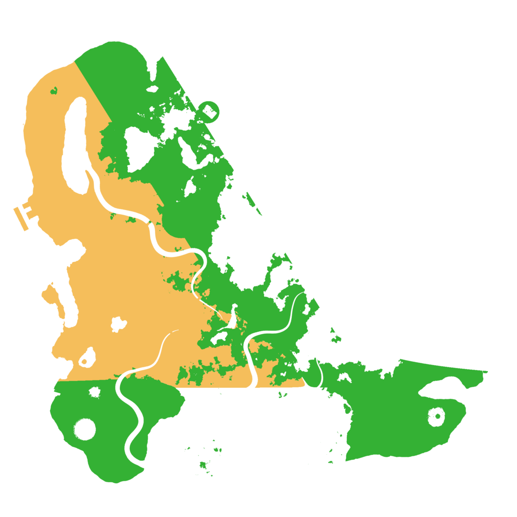 Biome Rust Map: Procedural Map, Size: 4200, Seed: 859347