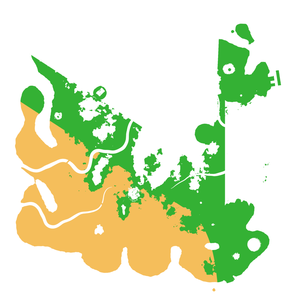 Biome Rust Map: Procedural Map, Size: 4000, Seed: 1384870952
