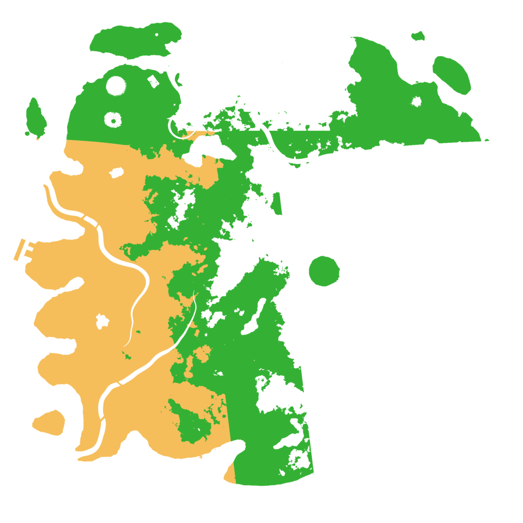 Biome Rust Map: Procedural Map, Size: 4700, Seed: 1501204841