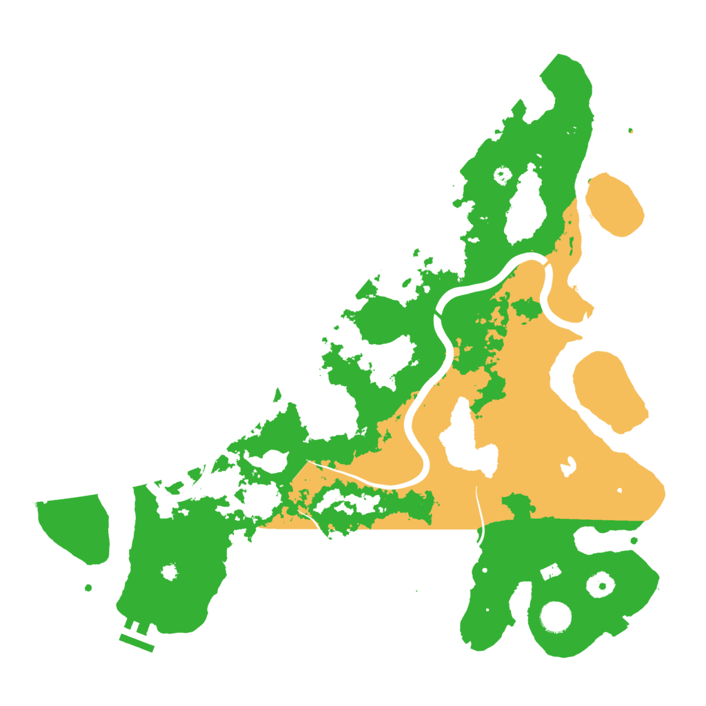 Biome Rust Map: Procedural Map, Size: 4000, Seed: 7985156