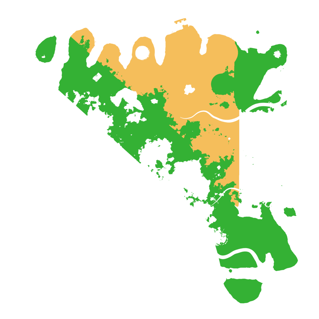 Biome Rust Map: Procedural Map, Size: 4000, Seed: 409946338