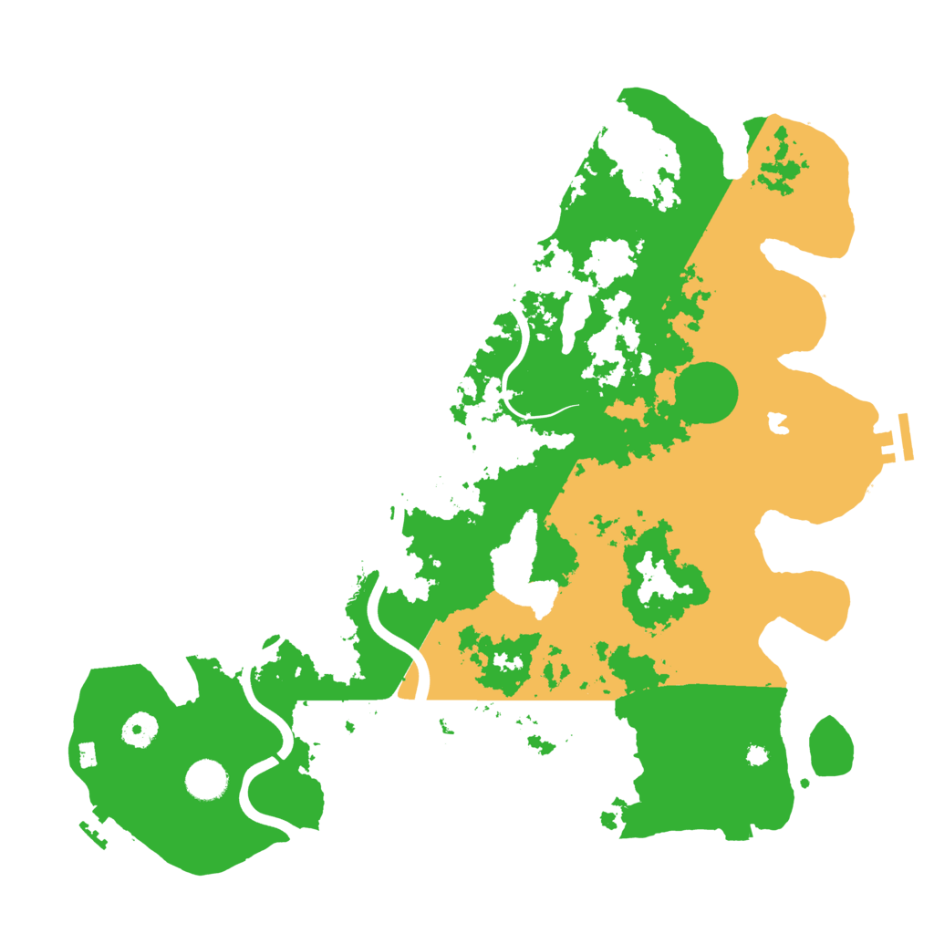 Biome Rust Map: Procedural Map, Size: 4000, Seed: 1336738843