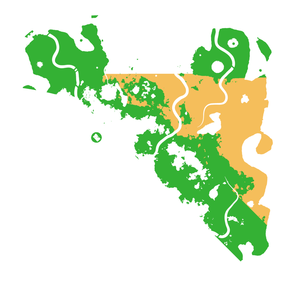 Biome Rust Map: Procedural Map, Size: 4500, Seed: 753822650