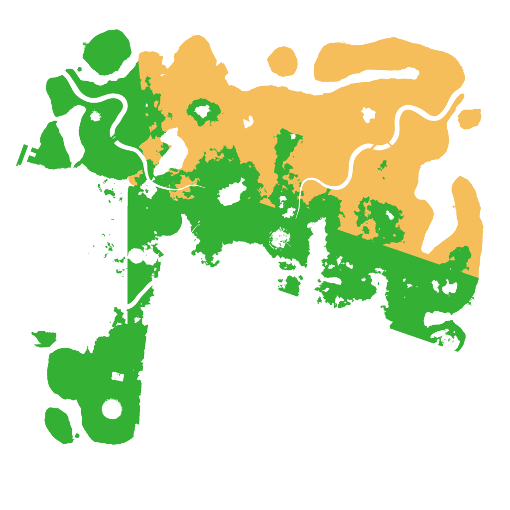 Biome Rust Map: Procedural Map, Size: 4500, Seed: 20260306