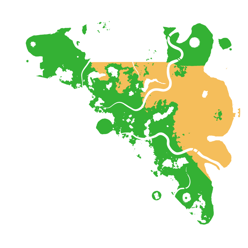 Biome Rust Map: Procedural Map, Size: 4250, Seed: 1848809005