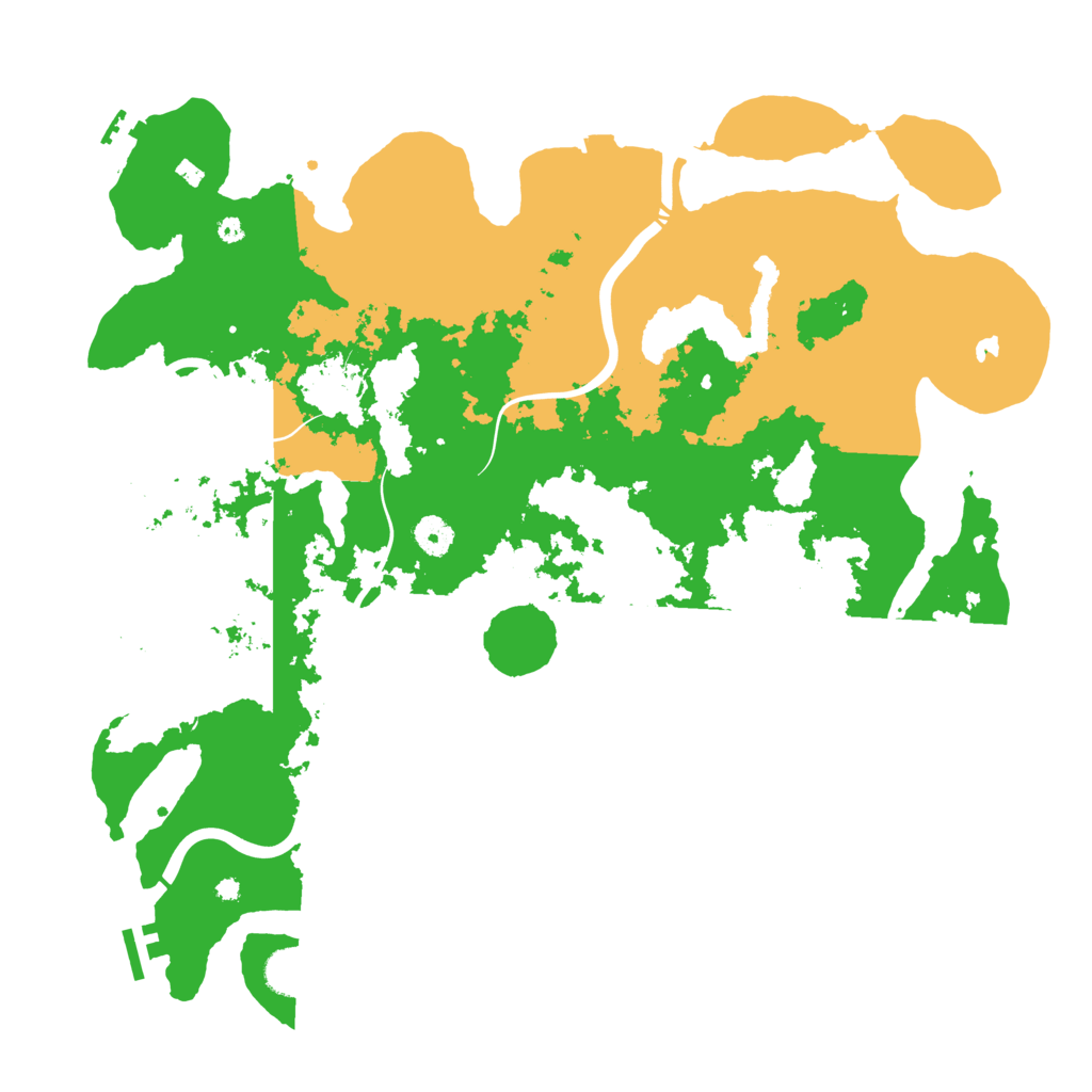 Biome Rust Map: Procedural Map, Size: 4250, Seed: 1006283575