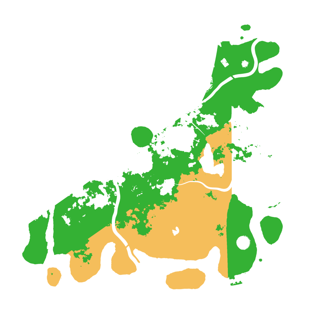 Biome Rust Map: Procedural Map, Size: 4000, Seed: 1512512