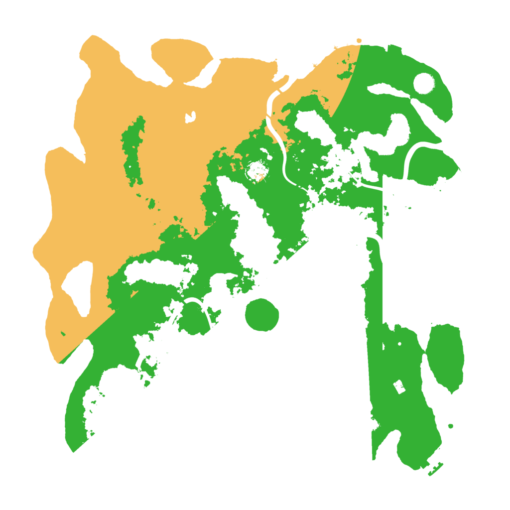 Biome Rust Map: Procedural Map, Size: 4250, Seed: 495472105