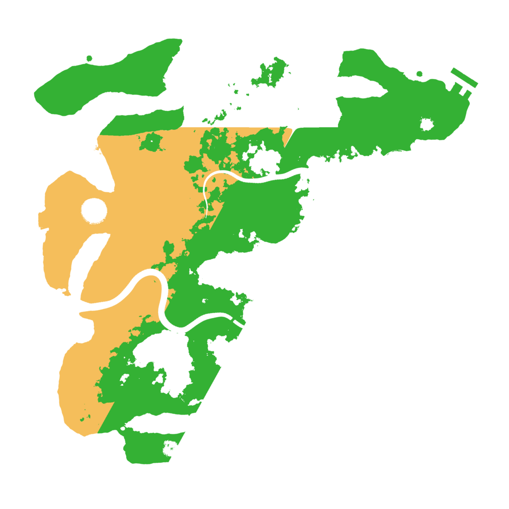 Biome Rust Map: Procedural Map, Size: 3500, Seed: 1715363668