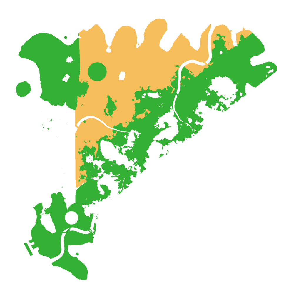 Biome Rust Map: Procedural Map, Size: 4250, Seed: 1630796629
