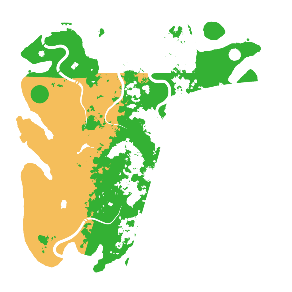 Biome Rust Map: Procedural Map, Size: 4250, Seed: 472143253