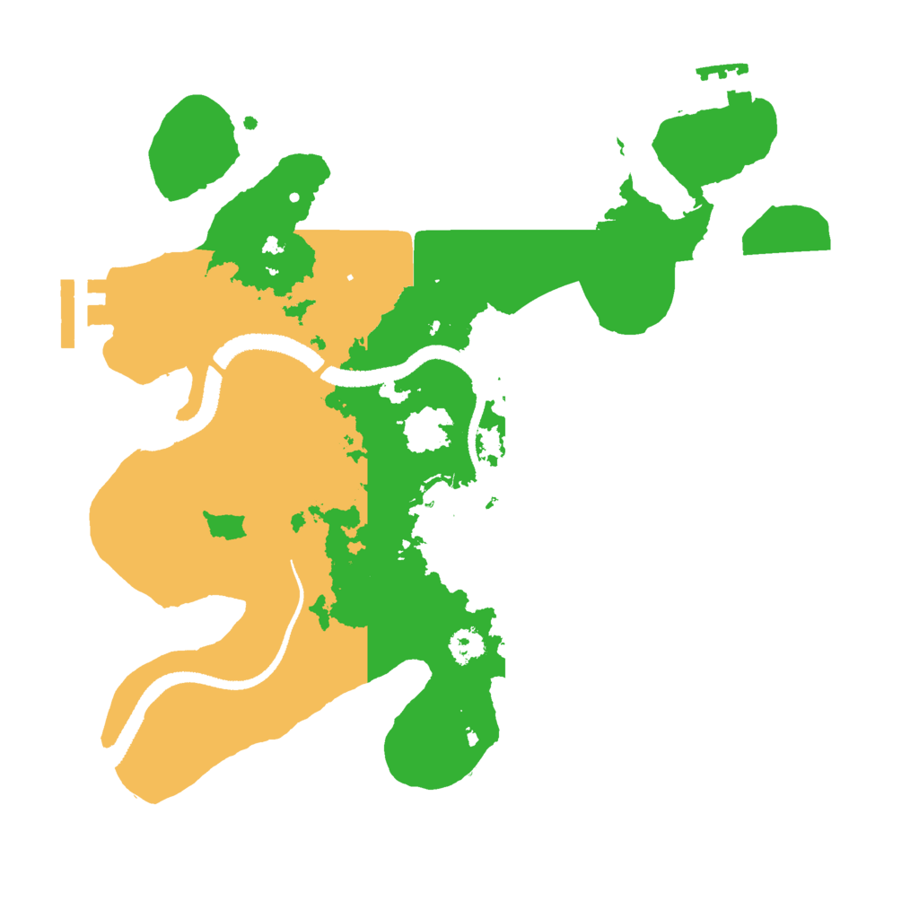 Biome Rust Map: Procedural Map, Size: 2700, Seed: 1773057688