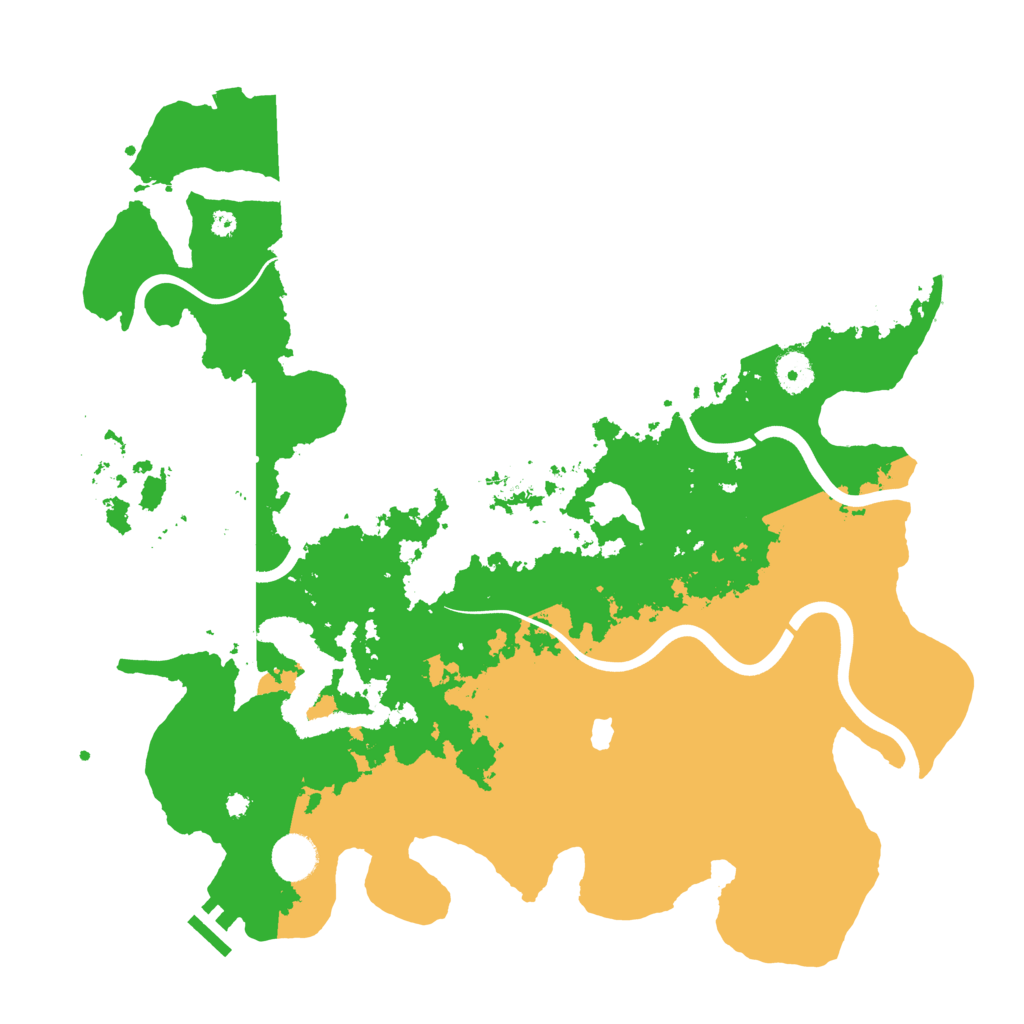 Biome Rust Map: Procedural Map, Size: 4000, Seed: 6899759