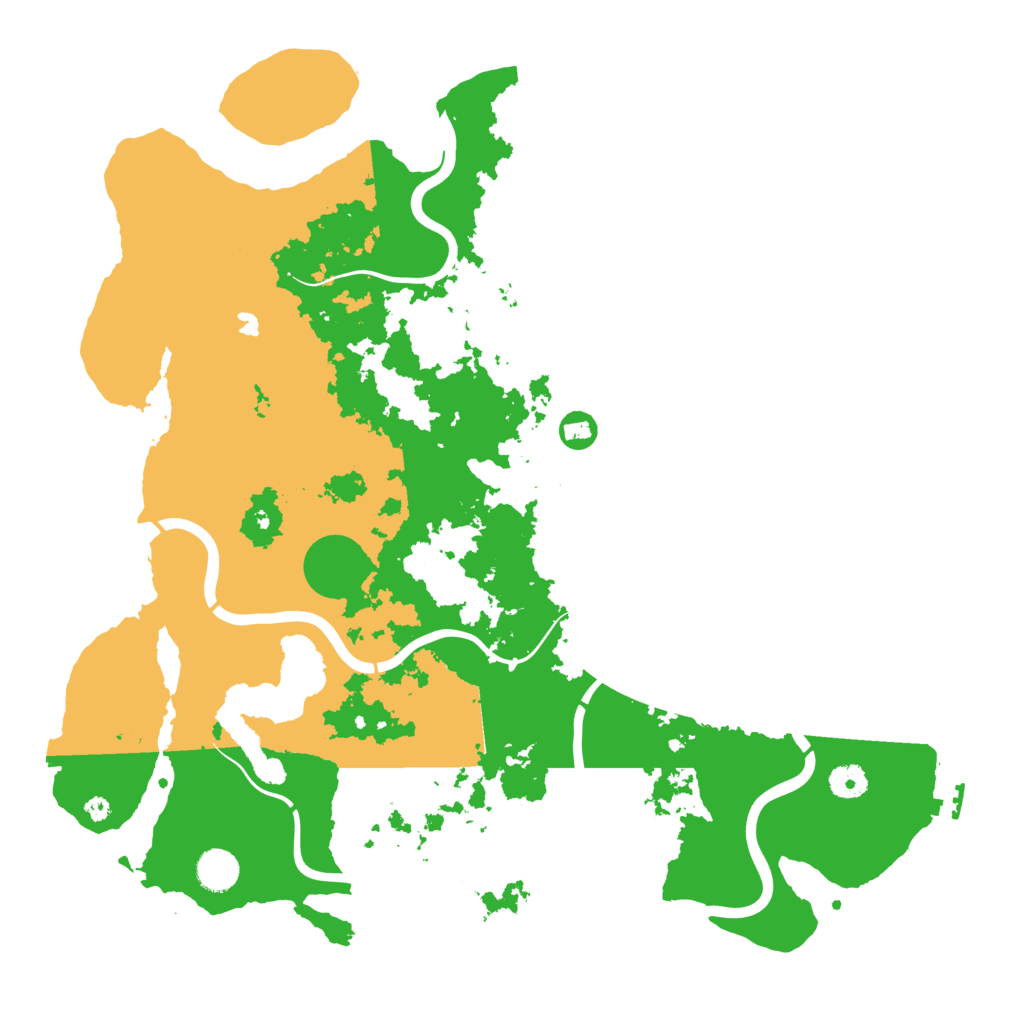Biome Rust Map: Procedural Map, Size: 4250, Seed: 2097501983
