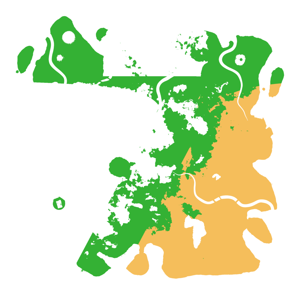 Biome Rust Map: Procedural Map, Size: 4250, Seed: 2142104849