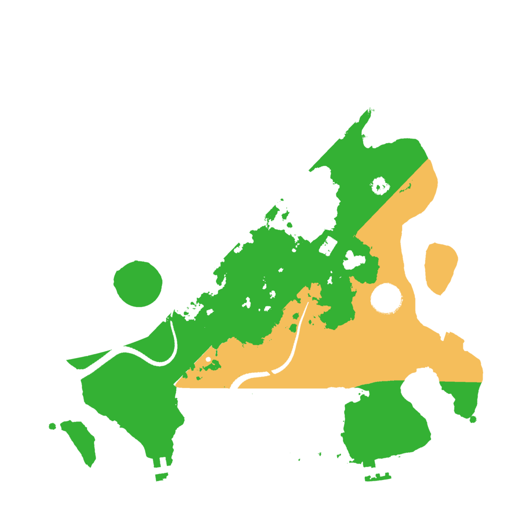 Biome Rust Map: Procedural Map, Size: 3000, Seed: 26231