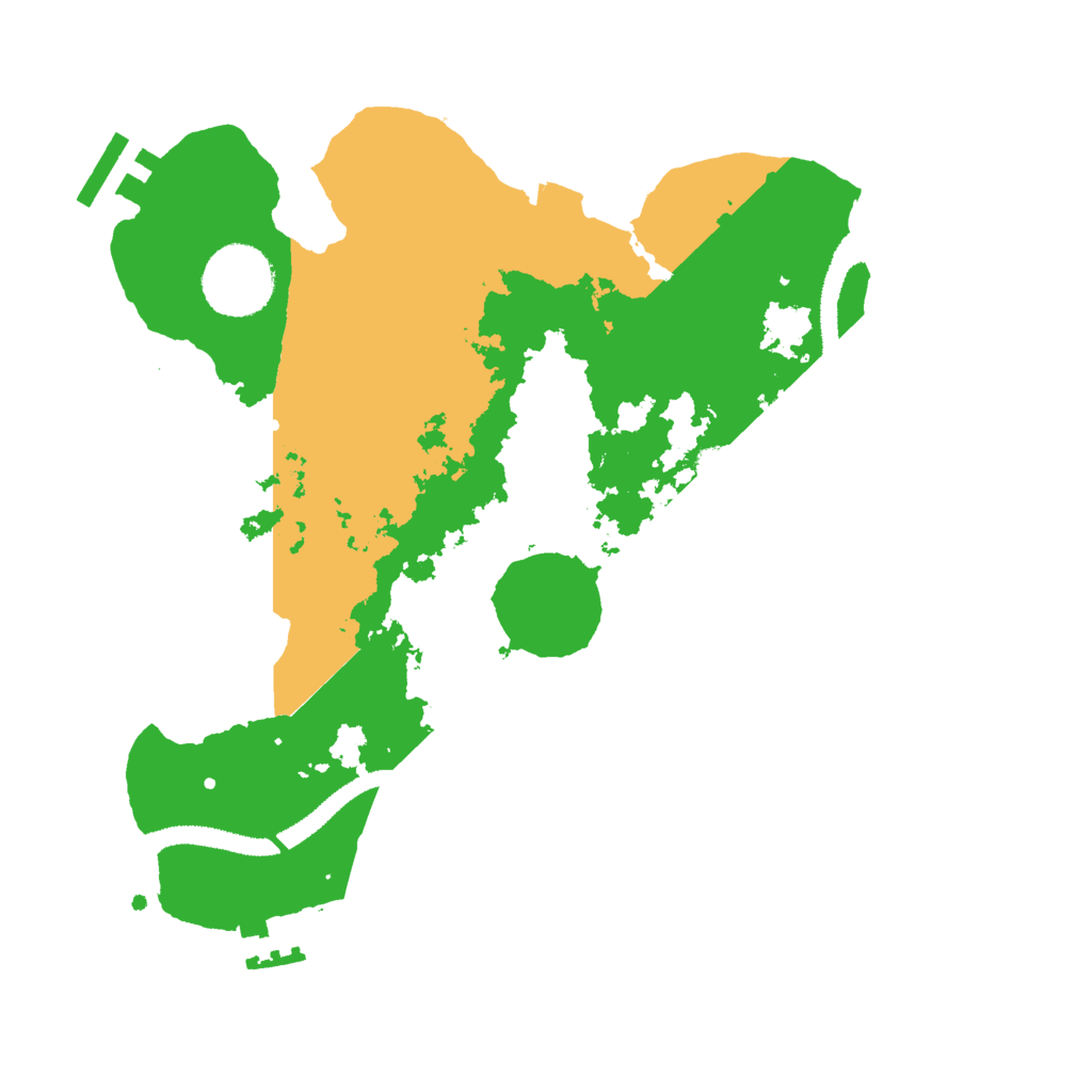 Biome Rust Map: Procedural Map, Size: 2800, Seed: 1462732448