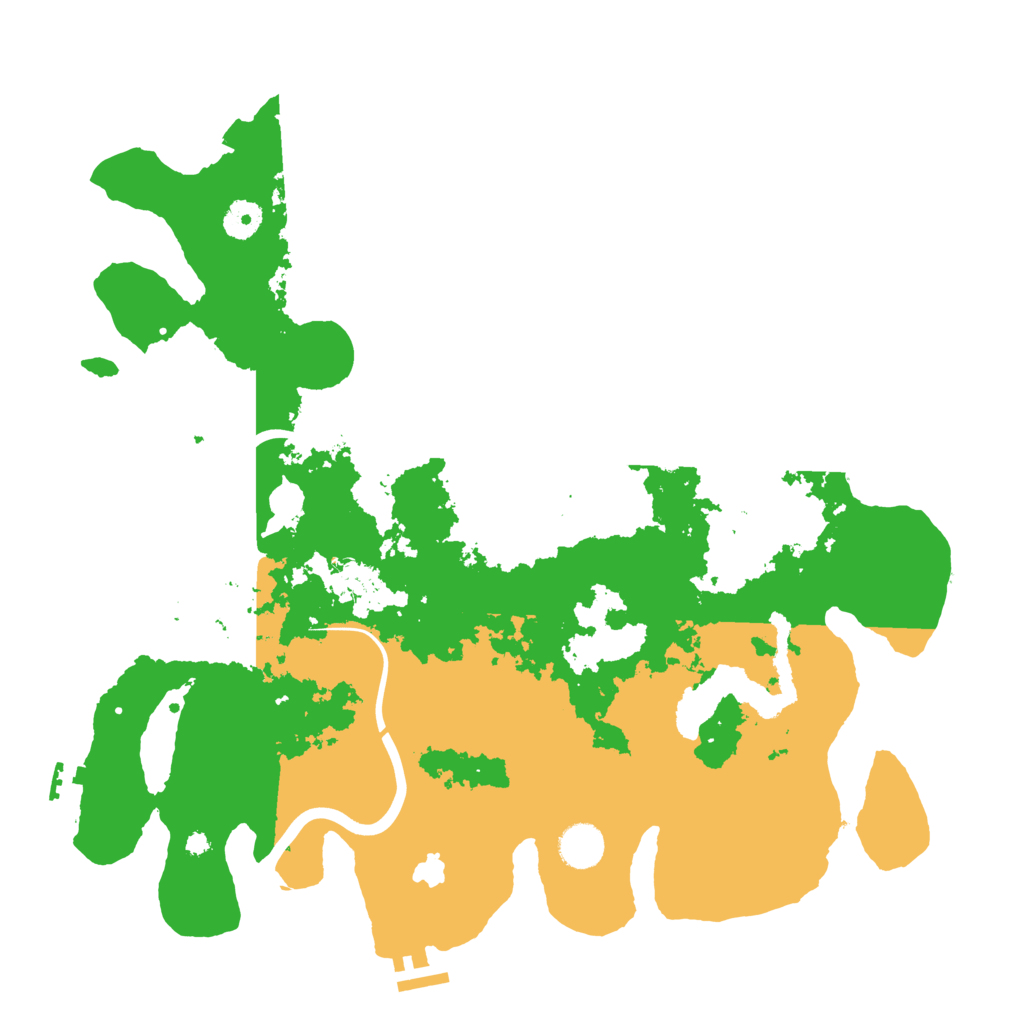Biome Rust Map: Procedural Map, Size: 4000, Seed: 1045451442