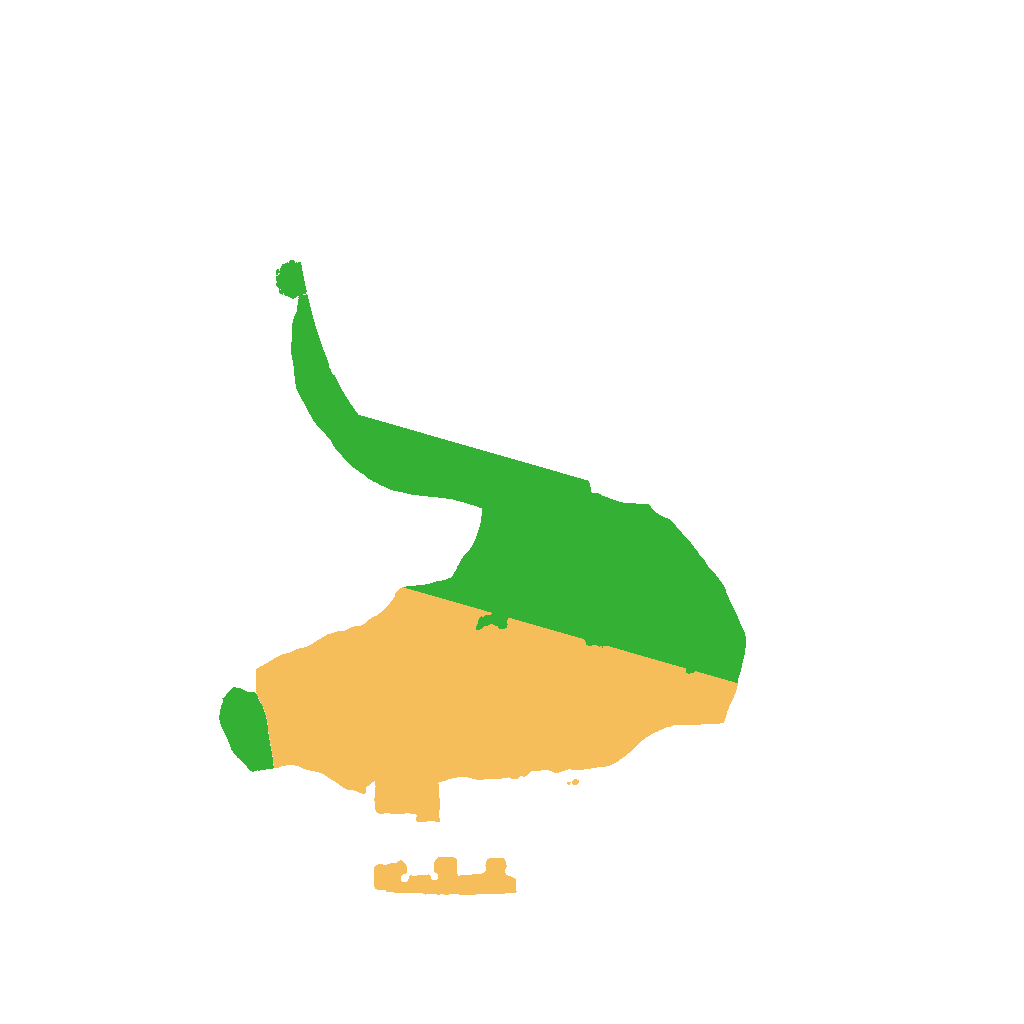 Biome Rust Map: Procedural Map, Size: 1100, Seed: 15435345