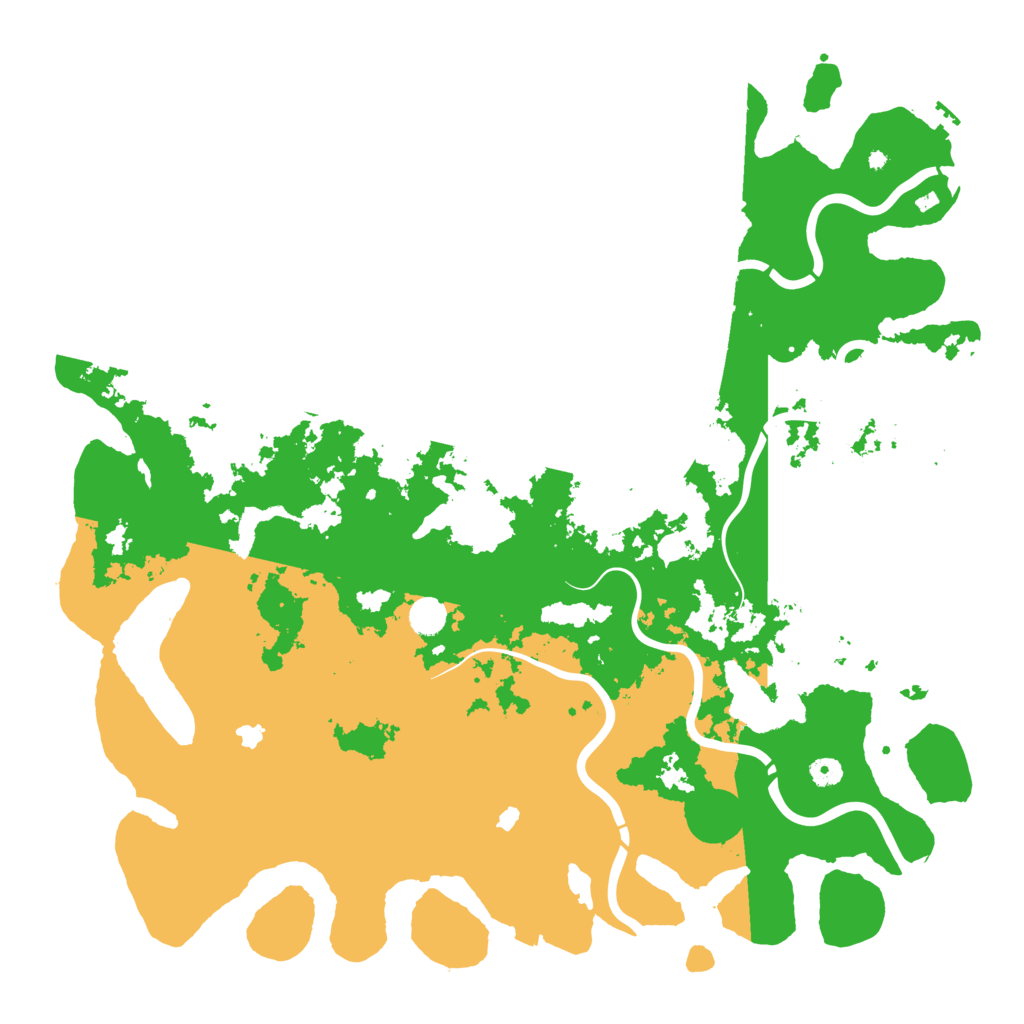 Biome Rust Map: Procedural Map, Size: 5000, Seed: 69750893