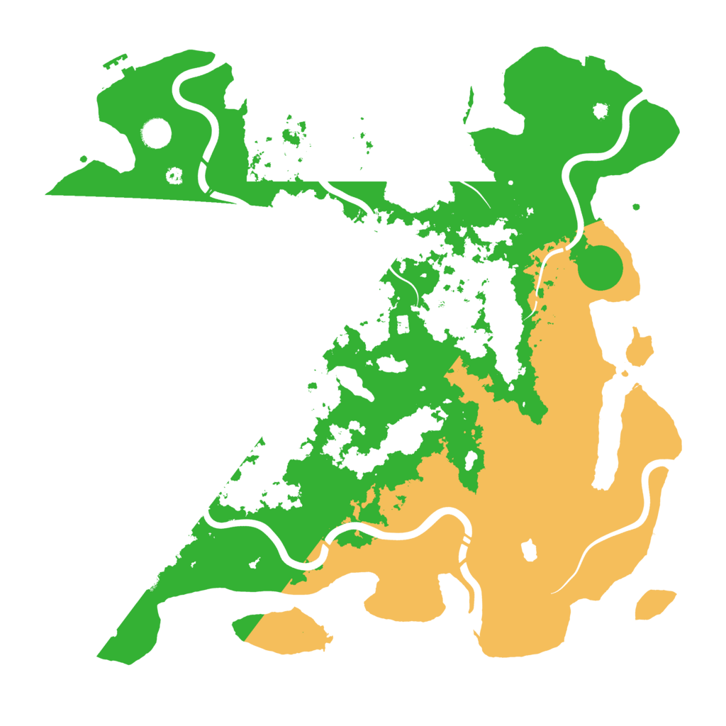 Biome Rust Map: Procedural Map, Size: 4250, Seed: 1289664265