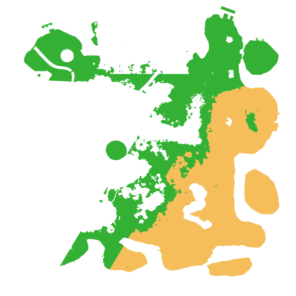 Biome Rust Map: Procedural Map, Size: 4000, Seed: 615499277
