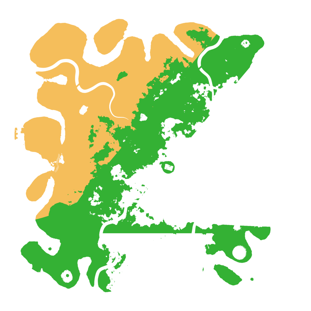 Biome Rust Map: Procedural Map, Size: 4000, Seed: 679955595