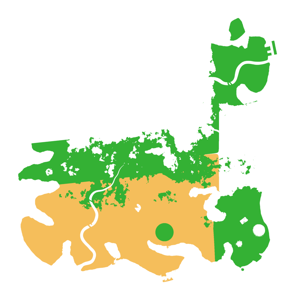 Biome Rust Map: Procedural Map, Size: 4250, Seed: 1862200708