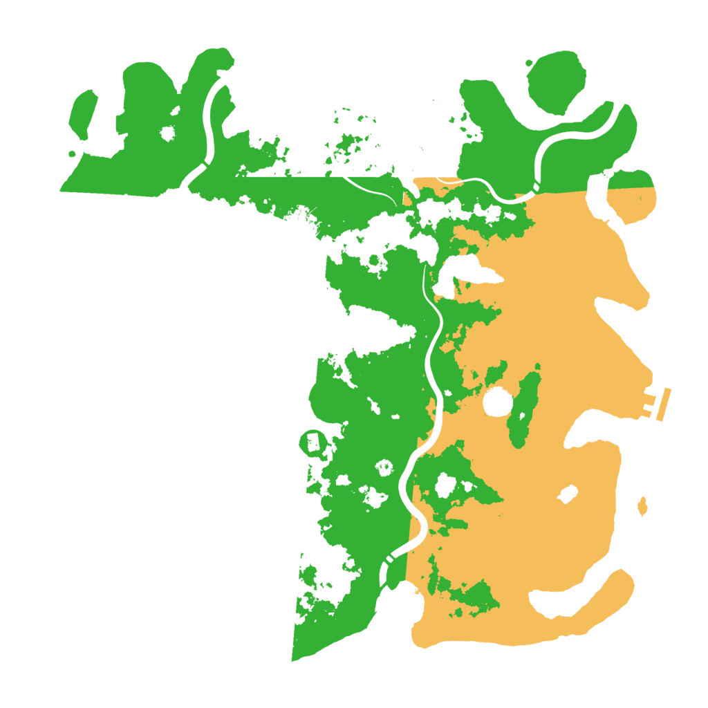 Biome Rust Map: Procedural Map, Size: 4250, Seed: 919842725