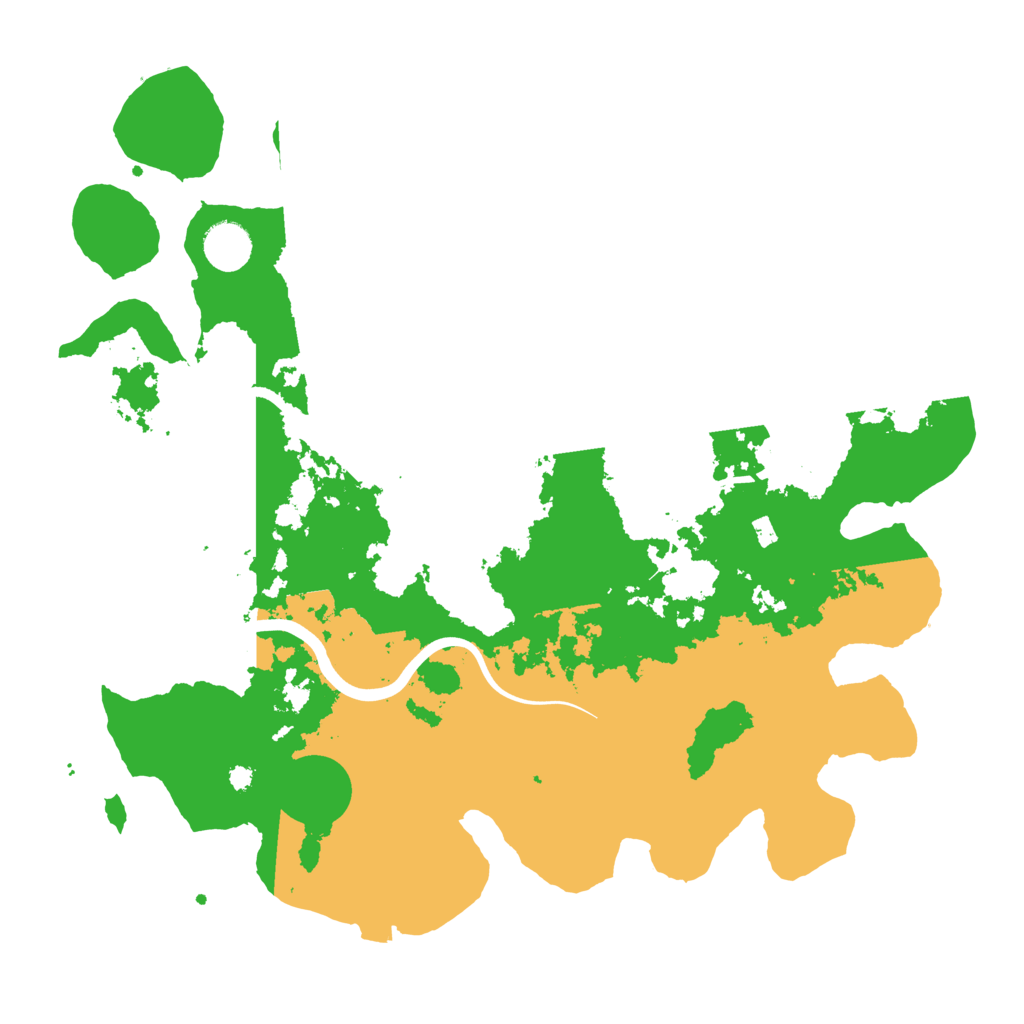 Biome Rust Map: Procedural Map, Size: 3850, Seed: 1488