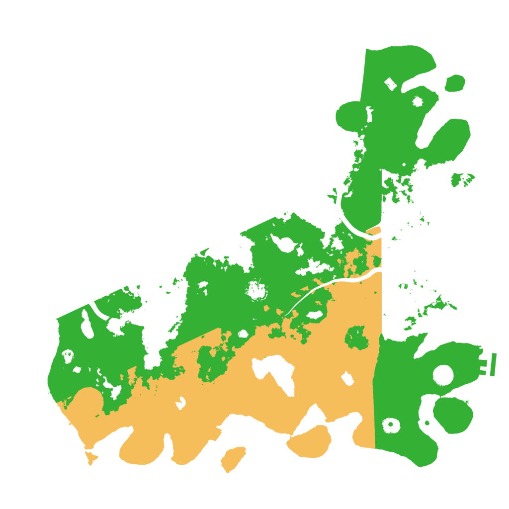 Biome Rust Map: Procedural Map, Size: 4500, Seed: 1596763420