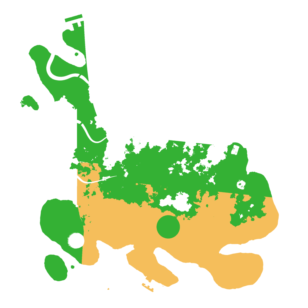 Biome Rust Map: Procedural Map, Size: 3500, Seed: 1168323289