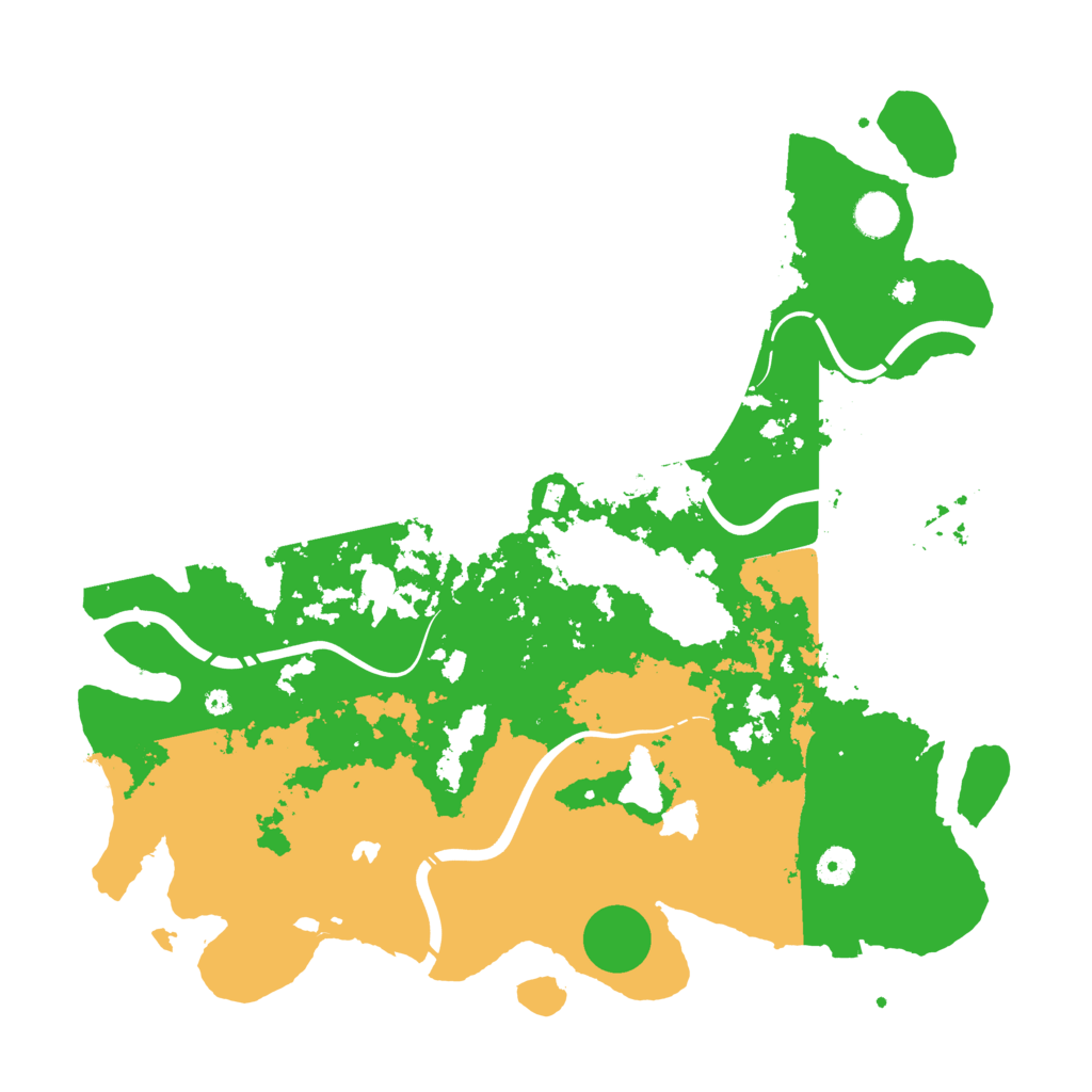 Biome Rust Map: Procedural Map, Size: 4250, Seed: 1513833636