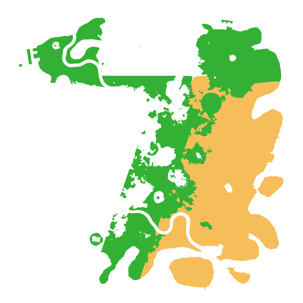 Biome Rust Map: Procedural Map, Size: 4000, Seed: 1888097904