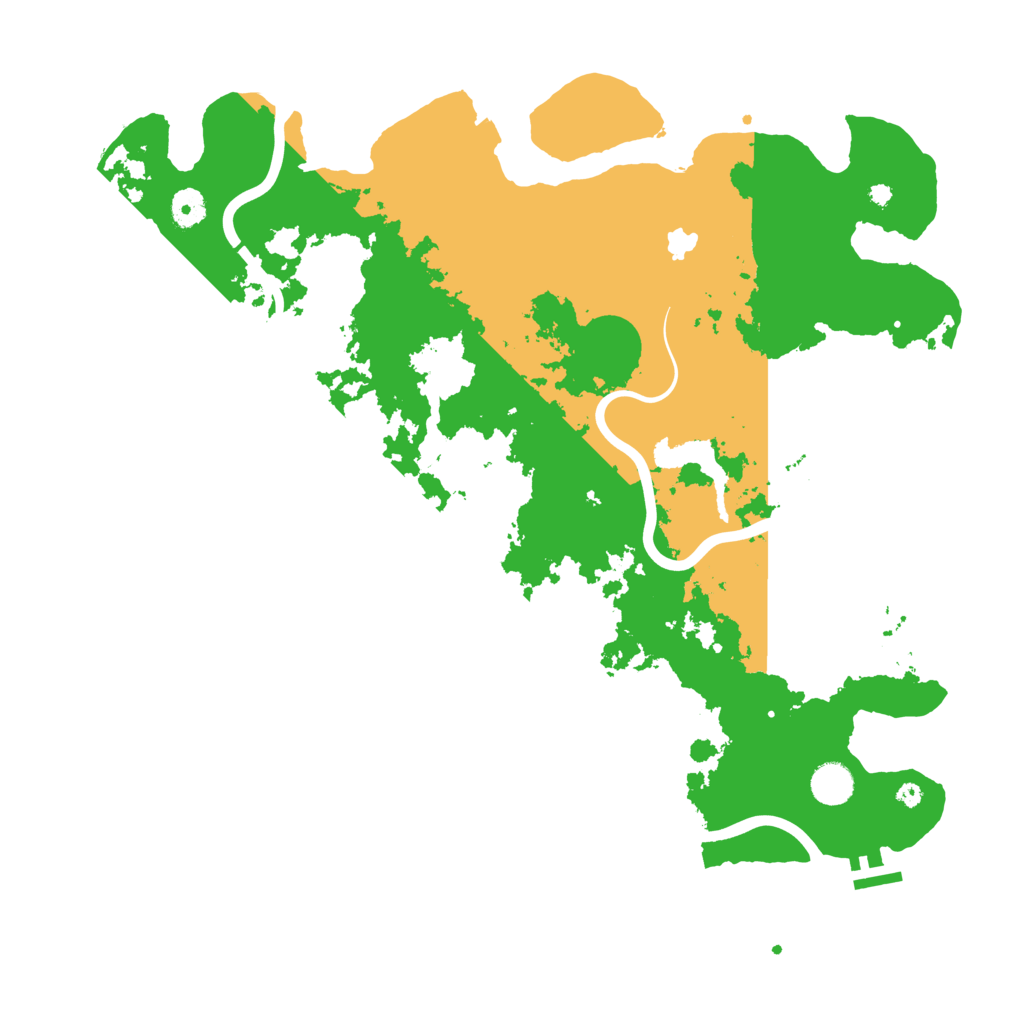 Biome Rust Map: Procedural Map, Size: 4250, Seed: 887793098