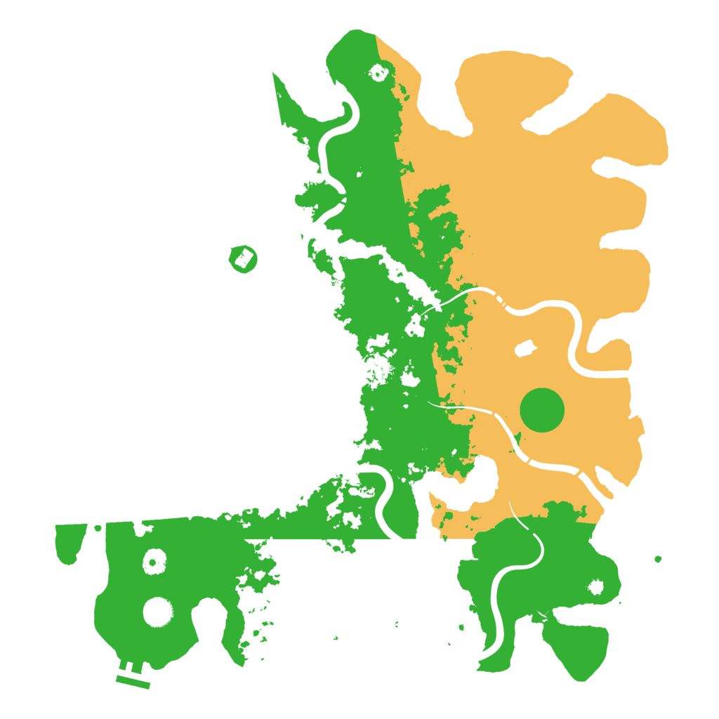 Biome Rust Map: Procedural Map, Size: 4250, Seed: 1508124524