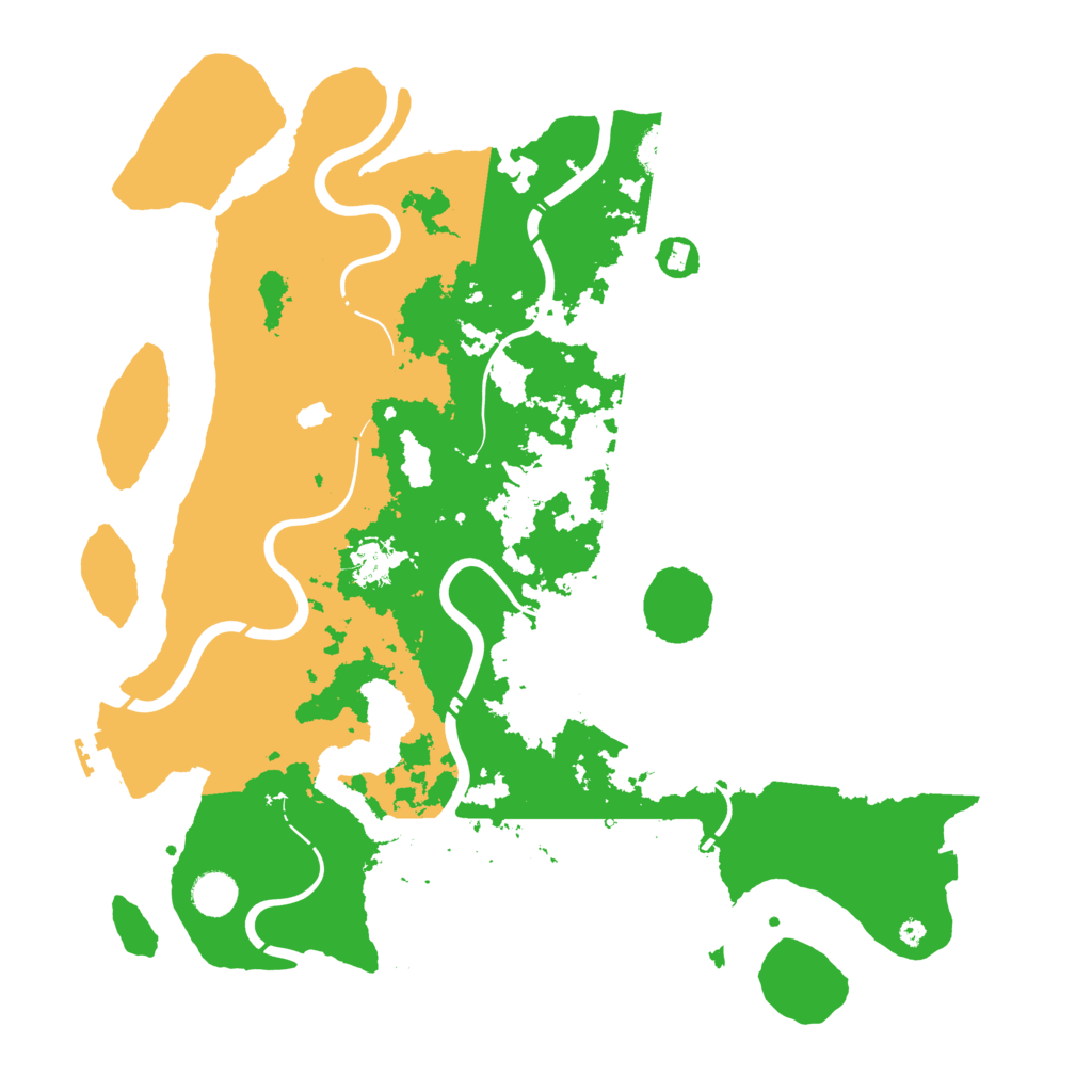 Biome Rust Map: Procedural Map, Size: 4250, Seed: 1610436315