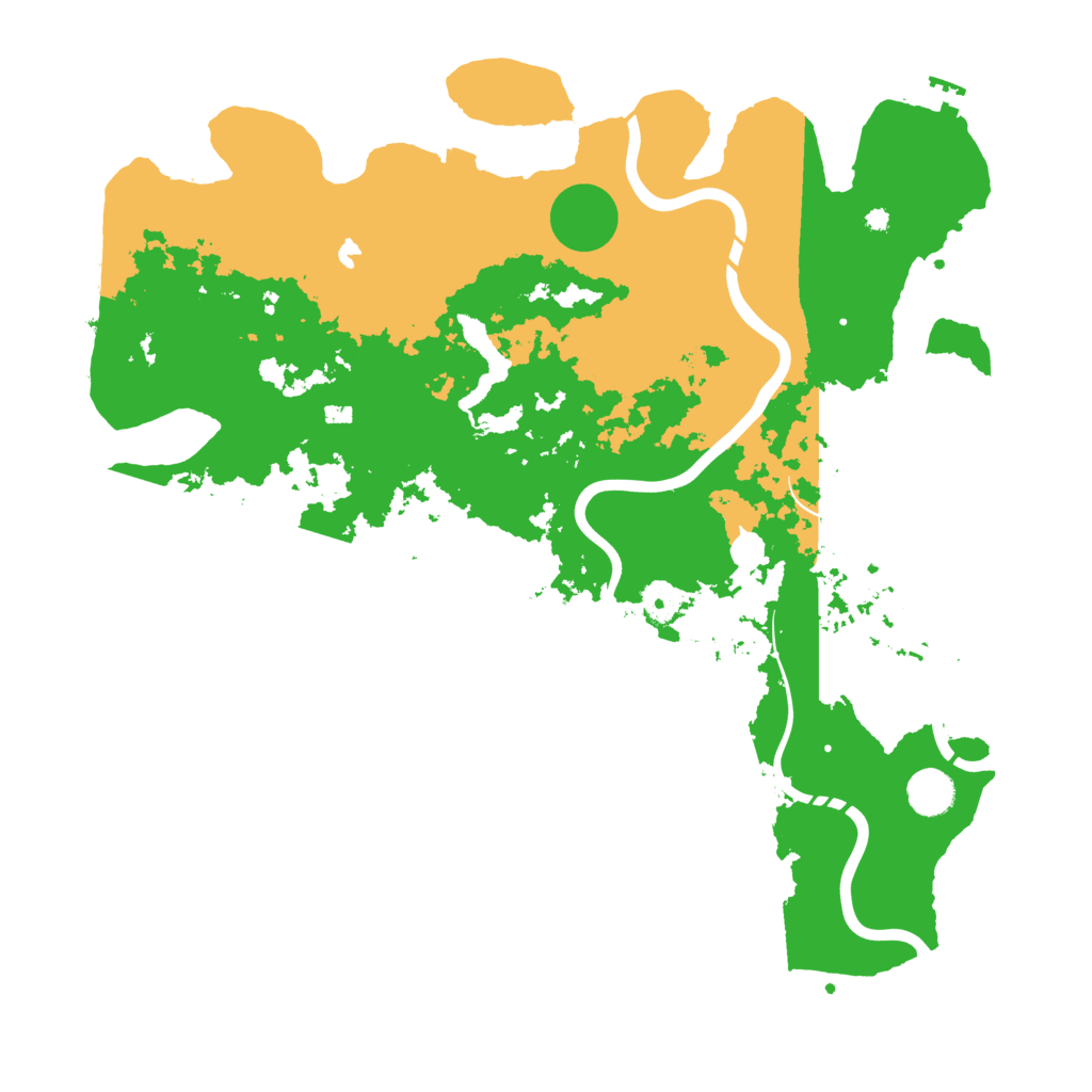 Biome Rust Map: Procedural Map, Size: 4250, Seed: 330748270